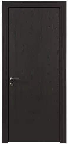 Дверь Tivoli А-4 Чёрный Базальт эмаль по шпону (RAL 040-30-05) без стекла