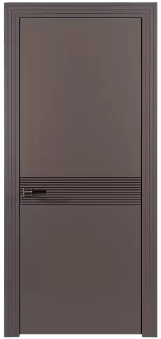 Дверь Tramonto Moderno Серо-Розовый мордовник эмаль (RAL 020-60-05) без стекла