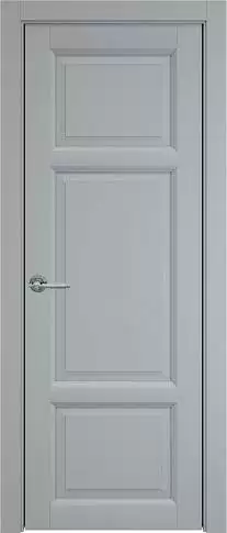 Дверь Siena Porta Classic Серебристо-серая эмаль (RAL 7045) без стекла