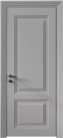 Дверь Dinastia Neo Classic Scalino Серая эмаль (RAL 7047) без стекла