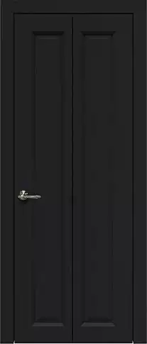 Дверь Domenica Книжка Porta Classic Черная эмаль (RAL 9004) без стекла