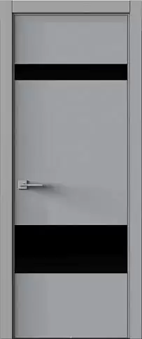 Дверь Tivoli К-4 Серебристо-серая эмаль (RAL 7045) без стекла