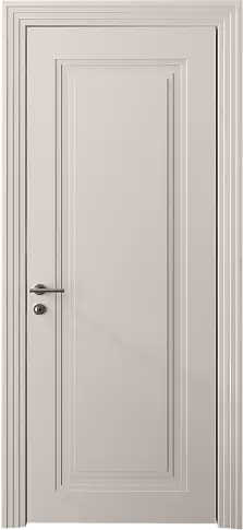 Дверь Domenica Neo Classic Scalino Бежевая эмаль (RAL 9010) без стекла