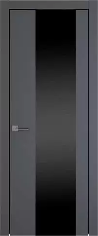 Дверь Tivoli Е-1 Антрацит ST со стеклом