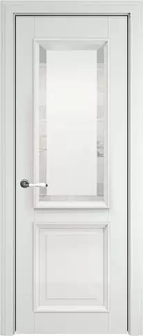 Дверь Dinastia Porta Classic LUX Белая эмаль (RAL 9003) со стеклом