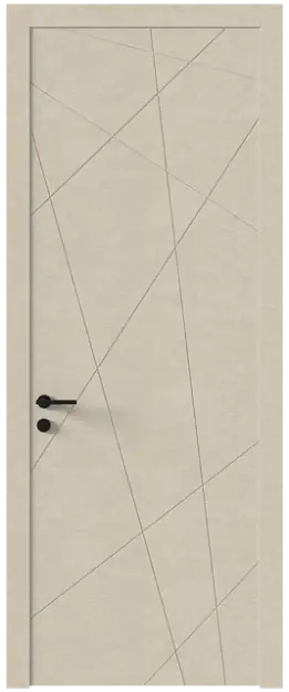 Межкомнатная дверь Tivoli В-5, Без стекла (ДГ), цвет - Версилк крем