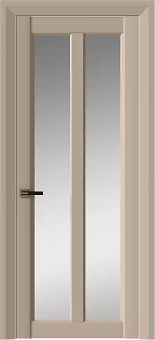 Дверь Prato Neo Classic Decoro Серый цемент эмаль (RAL 060-70-10) со стеклом