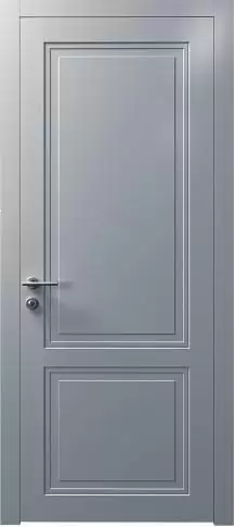 Дверь Dinastia Neo Classic Серебристо-серая эмаль (RAL 7045) без стекла