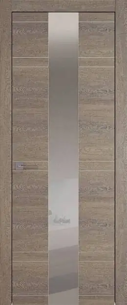 Межкомнатная дверь Tivoli / Тиволи Ж-4, Со стеклом (ДО), цвет - Дуб антик