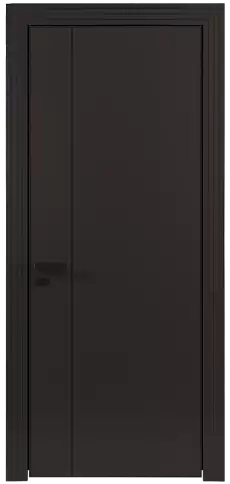 Дверь Piazza Moderno Чёрный Базальт эмаль (RAL 040-30-05) без стекла