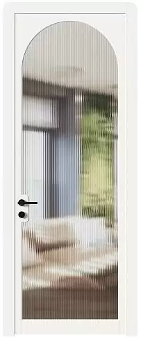 Дверь Luna Moderno Белая эмаль (RAL 9003) со стеклом