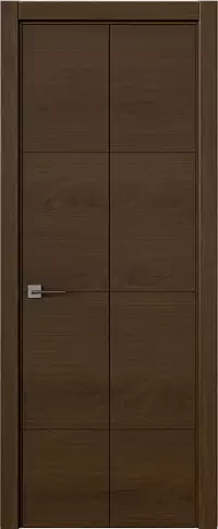 Дверь Tivoli Г-2 Книжка Итальянский орех без стекла