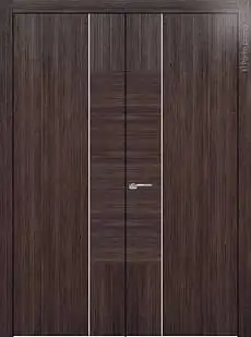 Дверь Tivoli / Тиволи В-1 Венге Нуар без стекла