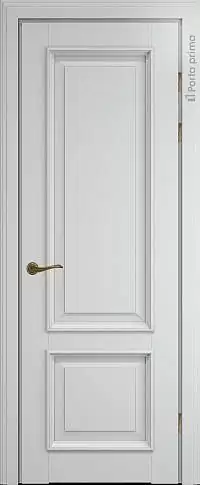 Дверь Dinastia Porta Classic LUX Серая эмаль (RAL 7047) без стекла