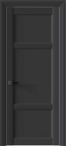 Дверь Siena Neo Classic Decoro Графитово-серая эмаль (RAL 7024) без стекла