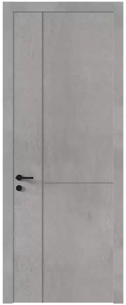 Межкомнатная дверь Tivoli Г-1, Без стекла (ДГ), цвет - Белый камень