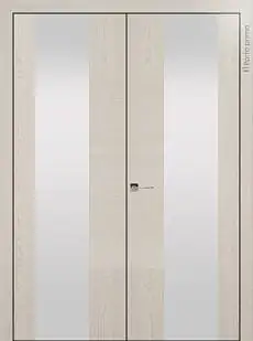 Дверь Tivoli / Тиволи Е-1 Дуб шампань со стеклом