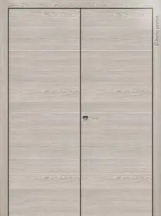 Дверь Tivoli / Тиволи Г-3 Серый дуб без стекла
