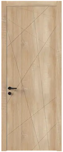 Дверь Tivoli В-5 Дуб сонома светлый без стекла