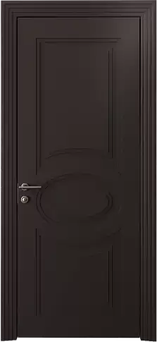 Дверь Florencia Neo Classic Scalino Чёрный Базальт эмаль (RAL 040-30-05) без стекла