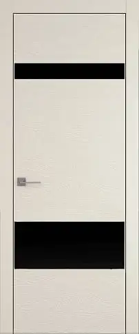Дверь Tivoli К-4 Жемчужная эмаль по шпону (RAL 1013) без стекла