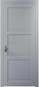 Дверь Milano Neo Classic Серебристо-серая эмаль (RAL 7045) без стекла