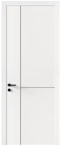 Дверь Tivoli Г-1 Белоснежная мягкая шагрень без стекла