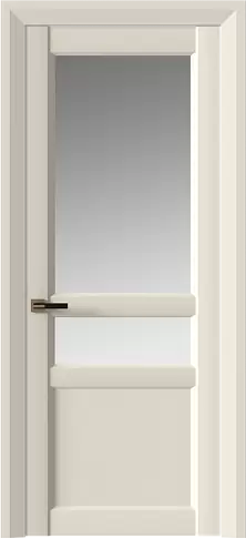 Дверь Imperia-R Neo Classic Decoro Бежевая эмаль (RAL 9010) со стеклом