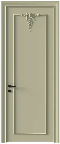 Дверь Tivoli А-1 Серо-оливковая эмаль (RAL 7032) без стекла