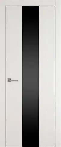 Дверь Tivoli Ж-1 Бежевая эмаль по шпону (RAL 9010) со стеклом