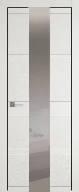 Межкомнатная дверь Tivoli / Тиволи Ж-2, Со стеклом (ДО), цвет - Бежевая эмаль-эмаль по шпону (RAL 9010)