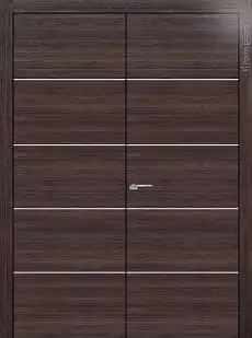 Дверь Tivoli / Тиволи Д-3 Венге Нуар без стекла
