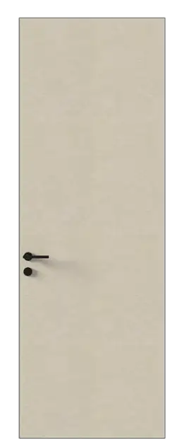 Межкомнатная дверь Tivoli А-4 Невидимка, Без стекла (ДГ), цвет - Версилк крем