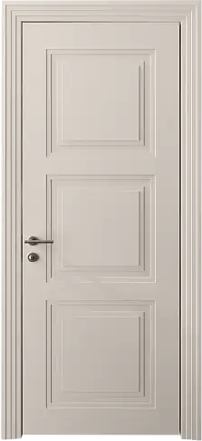 Дверь Milano Neo Classic Scalino Бежевая эмаль (RAL 9010) без стекла