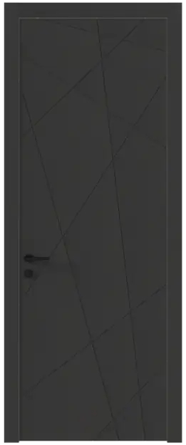 Межкомнатная дверь Tivoli В-5, Без стекла (ДГ), цвет - Диамант серый