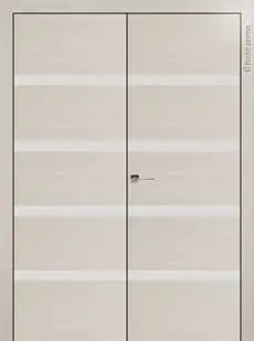 Дверь Tivoli / Тиволи Д-4 Дуб шампань без стекла