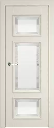 Дверь Siena Porta Classic LUX Жемчужная эмаль (RAL 1013) со стеклом