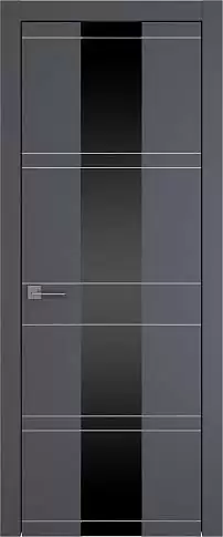 Дверь Tivoli Ж-2 Антрацит ST со стеклом