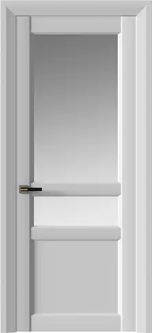 Дверь Imperia-R Neo Classic Decoro Серая эмаль (RAL 7047) со стеклом