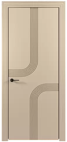 Дверь Armonia Moderno Бежевый Мел эмаль (RAL 075-80-10) без стекла