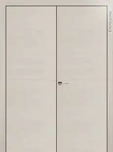 Дверь Tivoli / Тиволи Б-3 Дуб шампань без стекла