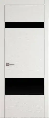 Дверь Tivoli К-4 Бежевая эмаль по шпону (RAL 9010) без стекла