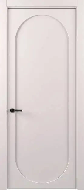Межкомнатная дверь Aura / Аура, Без стекла (ДГ), цвет - Белая эмаль (RAL 9003)