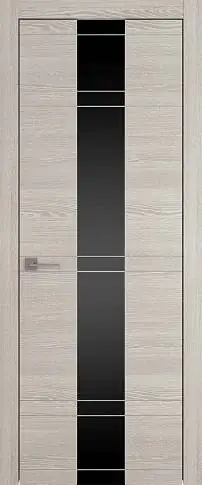 Дверь Tivoli Ж-4 Серый дуб со стеклом
