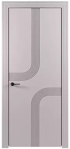 Дверь Armonia Moderno Серый Флокс эмаль (RAL 358-71-02) без стекла