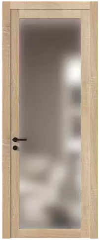 Дверь Tivoli З-1 Дуб сонома светлый со стеклом