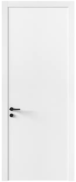 Межкомнатная дверь Tivoli А-2, Без стекла (ДГ), цвет - Белоснежная мягкая шагрень