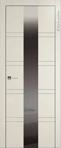 Дверь Tivoli / Тиволи Ж-4 Жемчужная эмаль (RAL 1013) со стеклом
