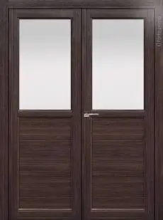 Дверь Sorrento / Сорренто Б1 Венге Нуар со стеклом