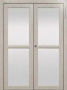 Дверь Sorrento / Сорренто В1 Серый дуб со стеклом